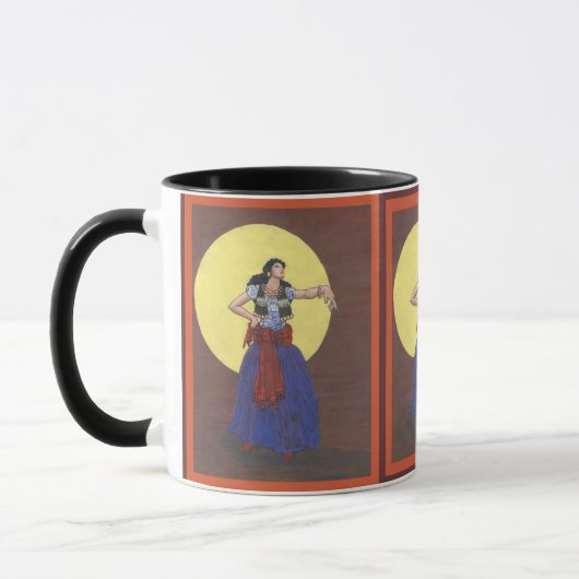 Mug fille gitane (Gauche)