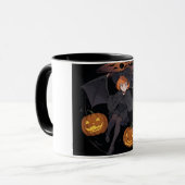 Mug fille halloween (Devant gauche)