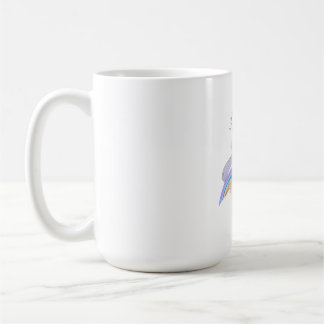 Mug Fille Heureuse Illustration Dessinée à la Main – P