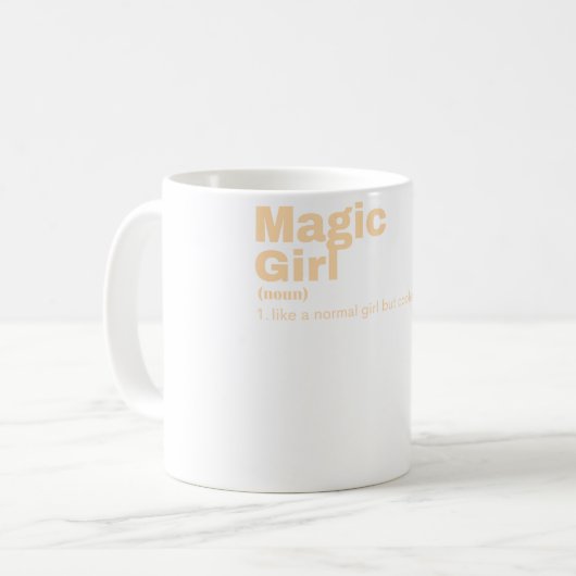 Mug Fille ic - Magie (Devant gauche)