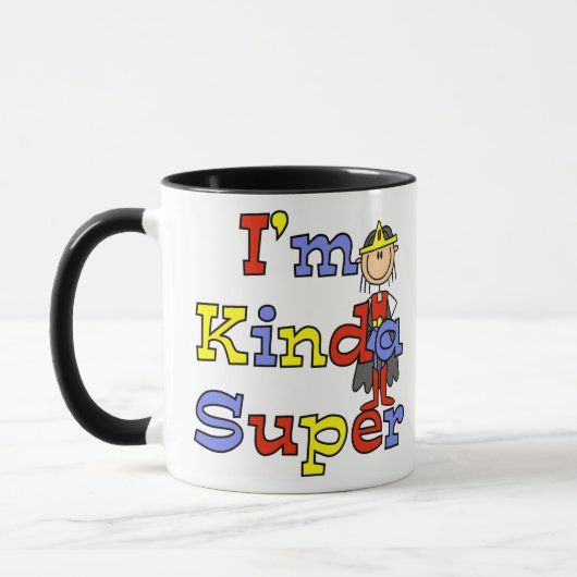Mug Fille je suis plutôt superbe (Gauche)