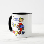 Mug Fille je suis plutôt superbe (Devant gauche)