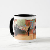 Mug Fille Jouant Piano (Devant gauche)