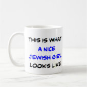 Mug fille juive, gentille (Gauche)