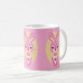 Mug Fille lapin dessin animé mignonne (Devant droit)