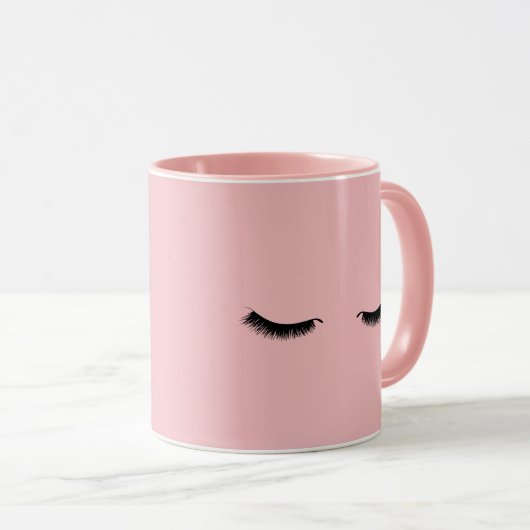 Mug Fille Lashes et Mascara (Devant droit)