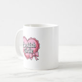 Mug Fille littéraire (Devant gauche)