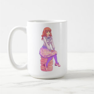 Mug Fille Macaron rose