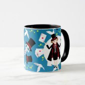 Mug Fille magicien Spectacle Anniversaire (Devant droit)