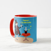 Mug Fille magicien Spectacle Anniversaire (Devant gauche)