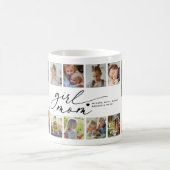 Mug Fille Maman Collage Photo (Centre)