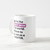 Mug Fille maman Lucky (Devant gauche)