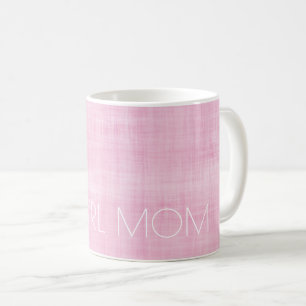 Mug Fille Maman Pastel Rose Nouveau bébé Douce Fête de