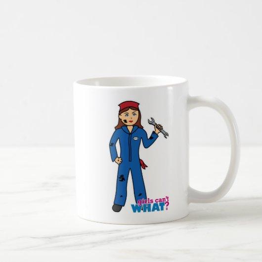 Mug Fille mécanique (Droite)