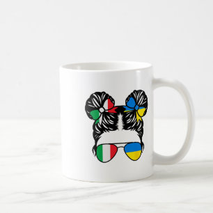 Mug Fille moitié italienne moitié ukrainienne Italie E
