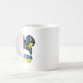 Mug Fille moitié péruvienne moitié ukrainienne Enfants (Devant gauche)