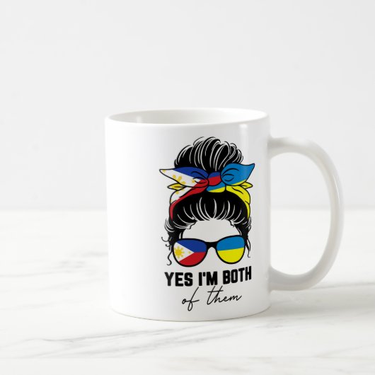 Mug Fille moitié philippine moitié ukrainienne Philipp (Droite)