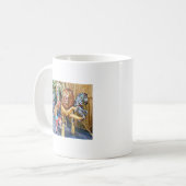 Mug Fille montant sur un carrousel (Devant gauche)
