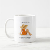 Mug Fille née en juin | Monogramme  (Gauche)