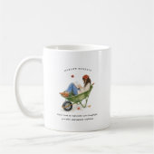Mug Fille née en septembre | Monogramme  (Gauche)