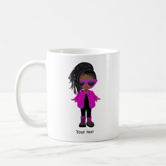 Mug Fille noire (Gauche)