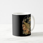 Mug Fille Noire Même Au Milieu De La Tempête Femmes No (Devant droit)