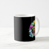 Mug Fille noire Pâques Magie Peau Brown Filles Printem (Devant droit)