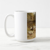 Mug Fille nourricière canards (par Frederick Morgan) (Gauche)