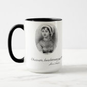 Mug Fille obstinée et entêtée ! (Gauche)