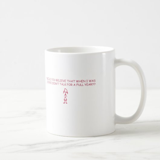 MUG FILLE PARLANTE (Droite)