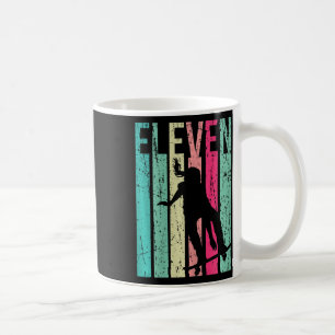 Mug Fille patineuse 11 ans Skateboard Skating 11