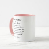 Mug Fille Personnalisé (Devant gauche)