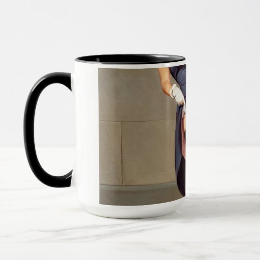 Mug Fille Pin-Up Rétro (Gauche)