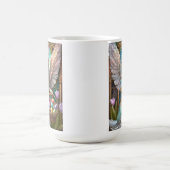 Mug Fille portant le costume de lapin de Pâques (Centre)