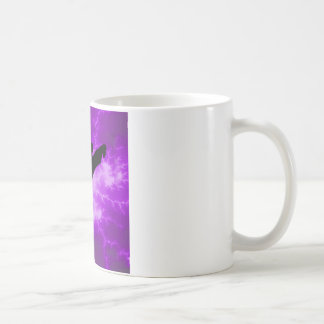Mug Fille pourpre de foudre d'arts martiaux