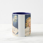 Mug Fille priant Jésus-Christ, Prières du soir (Centre)