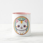 Mug Fille qui aime Kittens fête d'anniversaire (Centre)