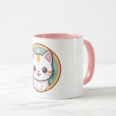 Mug Fille qui aime Kittens fête d'anniversaire (Devant droit)