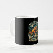 Mug Fille qui aime simplement le service postal d'Hall (Devant gauche)