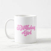 Mug Fille rose Anniversaire Fille 1er Premier Annivers (Gauche)