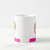 Mug Fille rose mignonne de princesse Ballet de ♥ de (Centre)