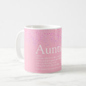 Mug Fille rose Parties scintillant Amusants meilleure (Devant gauche)