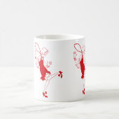 Mug fille rouge (Centre)