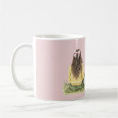 Mug Fille Ruban Rose Certains Lapin T'aime (Gauche)