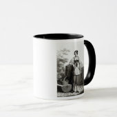 Mug Fille rurale de Tirollian, 1817 (Devant droit)