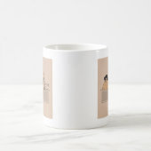 Mug Fille Scarecrow Citrouille Jack-o'-lantern Black C (Centre)