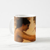 Mug Fille se défendant contre la cupidité par Bouguere (Devant gauche)