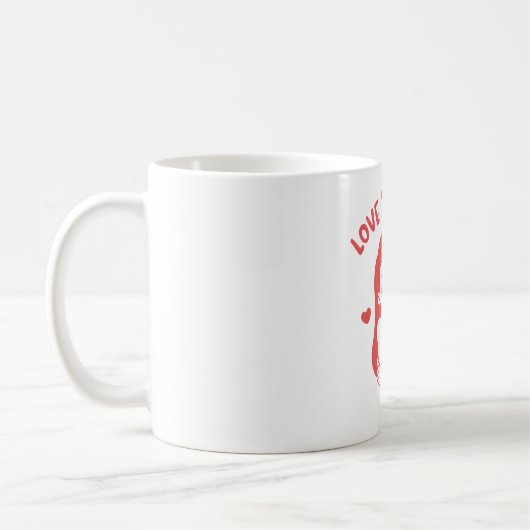 Mug Fille Self Hug Vous Aimez (Gauche)