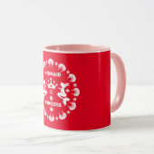 Mug Fille Sirène Princesse (Devant droit)