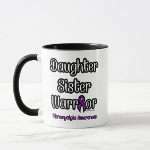Mug Fille Soeur Guerrière...Fibro